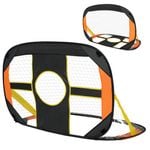 Advwin 2 in 1 Kids Soccer Goal Portable Training