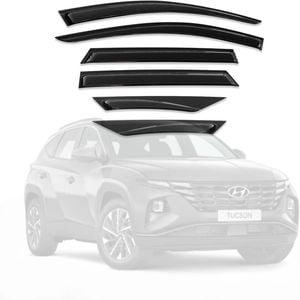 6-piece Weathershields For Hyundai Tucson 2021-2026