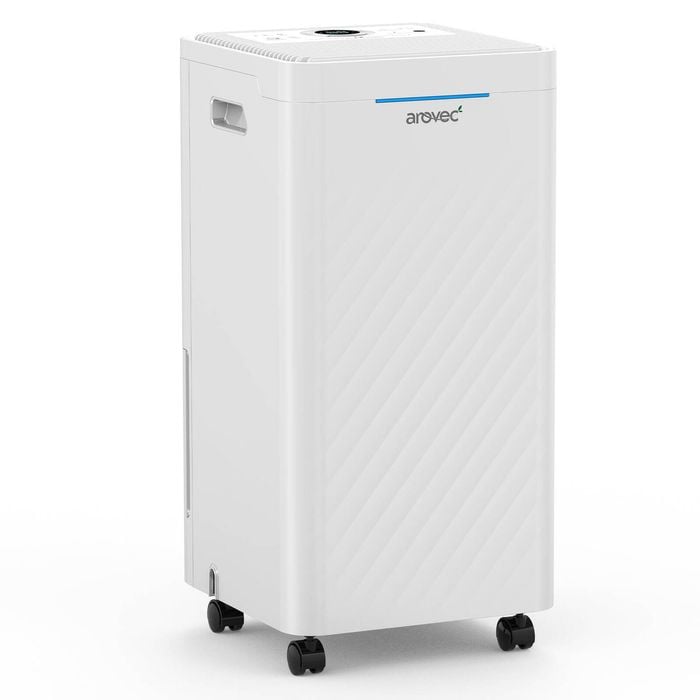 AROVEC Smart 2-in-1 Dehumidifier & Air Purifier, 2.5L Tank, 10L/Day, 30m²
