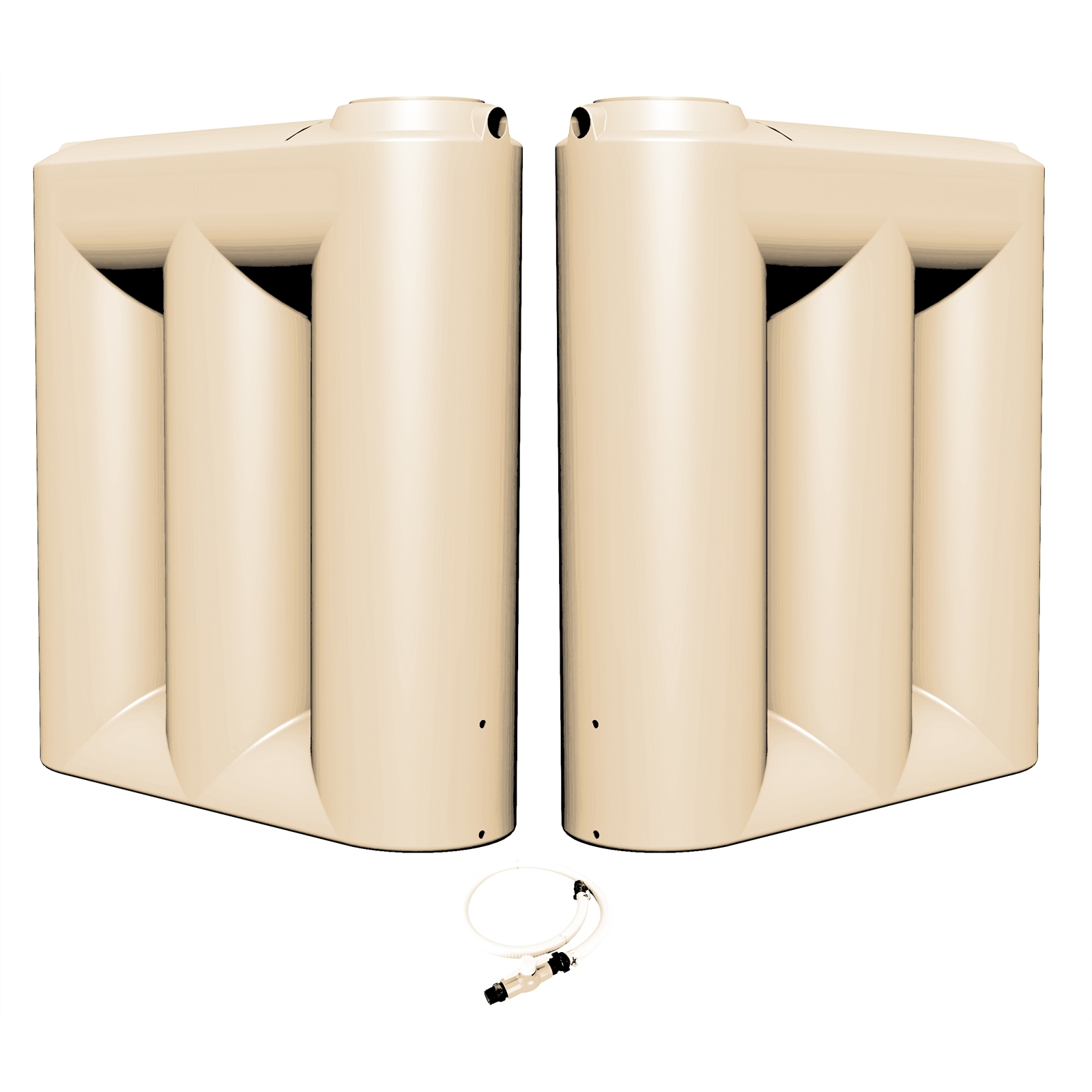 NextGenRoto 4000L Polyethylene Modular Slimline Water Tank - Wheat product image