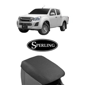 For Mazda Bt-50 2020-on Sperling Custom Charcoal Canvas Car Centre Console Cover
