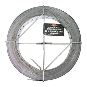 Airco 30 x 0.8mm x 30m Structural Galvanised Strapping