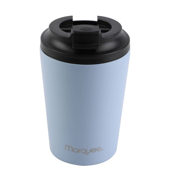 Marquee 350ml Blue Insulated Ceramic Lined Coffee Tumbler