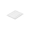 Cambro 1/2 Size Food Pan Cover Flat Polycarbonate Clear 265x325mm