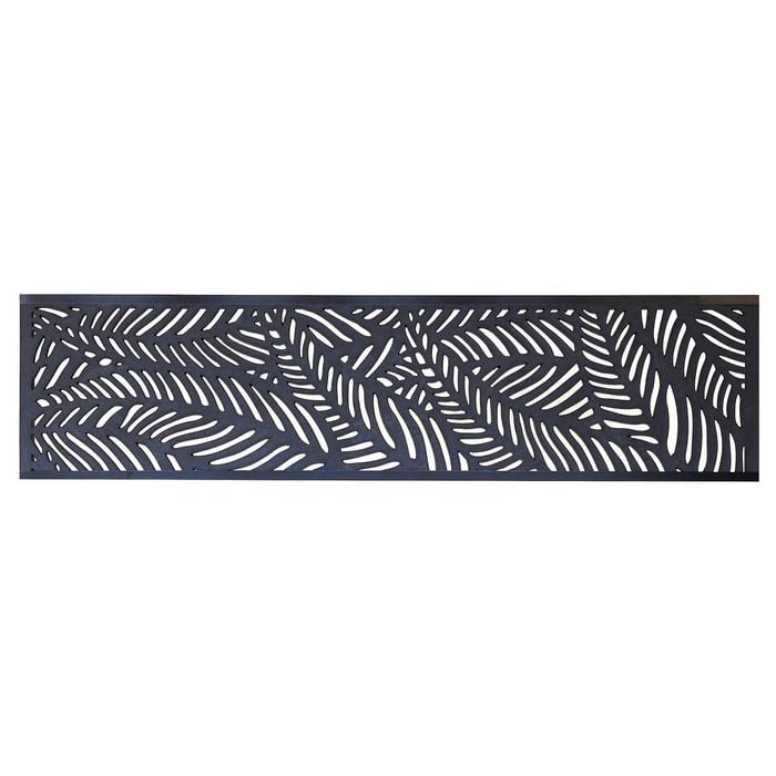 Matrix 1800 x 450mm Charcoal Ferns Fence Extension