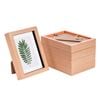 Nicola Spring Shadow Box Frames - 5 X 7" With 4 X 6" Mount - Light Wood - Pack Of 5