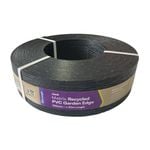 Jack Matrix 100mm x 20m Charcoal Recycled PVC Garden Edging