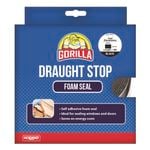 Gorilla 9mm x 6mm x 4m Black Draughts Stop Foam