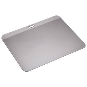 Mastercraft 35x28cm Heavy Base Steel Baking Sheet Non-Stick Oven Tray Pan Grey