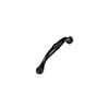 Kaboodle 96mm Black Matt Antique Bow Handle