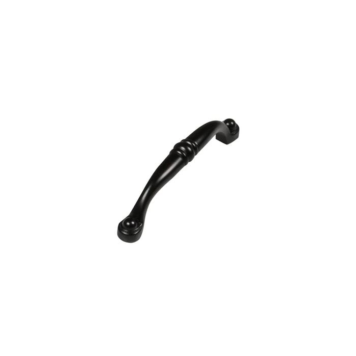 Kaboodle 96mm Black Matt Antique Bow Handle