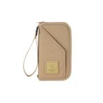 M SQUARE Anti-Theft RFID Blocking Passport Holder – Secure Travel Wallet for Cards and Documents Khaki
