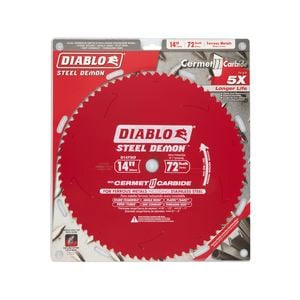 Diablo 356mm 72T Steel Demon Ferrous Metals Circular Saw Blade