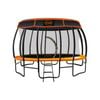Kahuna Trampoline 14 Ft With  Roof Cover - Orange