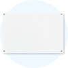 Lumiere Brilliant White Magnetic Glassboard 1800x1200mm