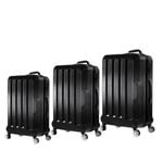 Slimbridge Black Abs Lugguage Suitcase Set
