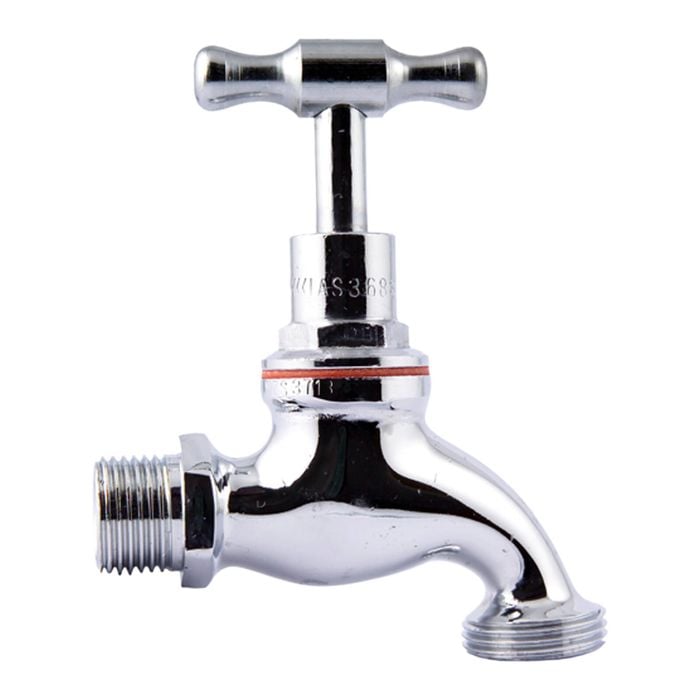 Kinetic 15mm Chrome Garden Tap