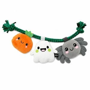 Baxter Bone Pumpkin, Ghost & Spider Trio Pet Toy