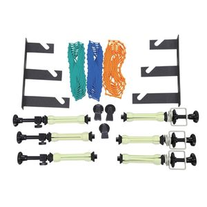 Nanlite Studio Background 3 Roller Support Bracket Holder System for 3 Paper Backdrops