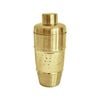 J.elliot Home Alfie 500ml Stainless Steel Cocktail Shaker Hammered Gold