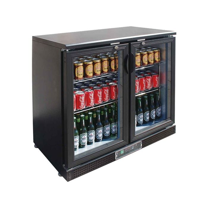 Thermaster Under Bench Two Door Bar Cooler - 202L SC248G