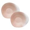 2PK Ecology Reactive Glaze Porcelain Oyster Serving Bowl 27cm Pink Salt