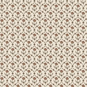 Wallpaper Trader Elena Wallpaper Roll 10.05m X 53cm, Burnt Orange