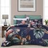 Bianca Balwyn King Cotton Sateen Quilt Cover Set - Navy