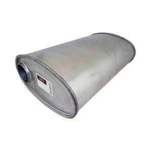 Redback 2-1/4" Performance Muffler Offset/centre - 11" X 6" Oval, 18" Long, Aluminised Steel