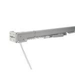 Zone Interiors 150-280cm White Idaho Cord Drawn Heavy Duty Expanding Curtain Track