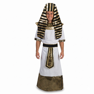 S Egyptian King Pharaoh Costume Cosplay Halloween Pharoah Ruler
