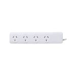 Click White Powerboard - 4 Outlet