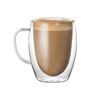 Barista Cafe Double Wall Thermal Glass Mugs Set of 2 300ml Baccarat