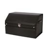 SOGA 56cm Leather Car Boot Collapsible Foldable Trunk Cargo Organizer Portable Storage Box - Black