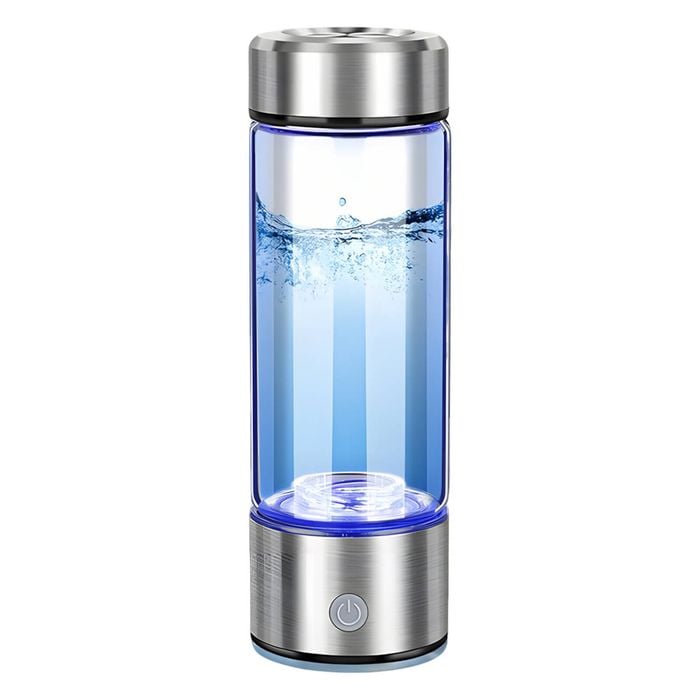 Catzon SPE PEM Hydrogen Water Bottle Generator-Sliver