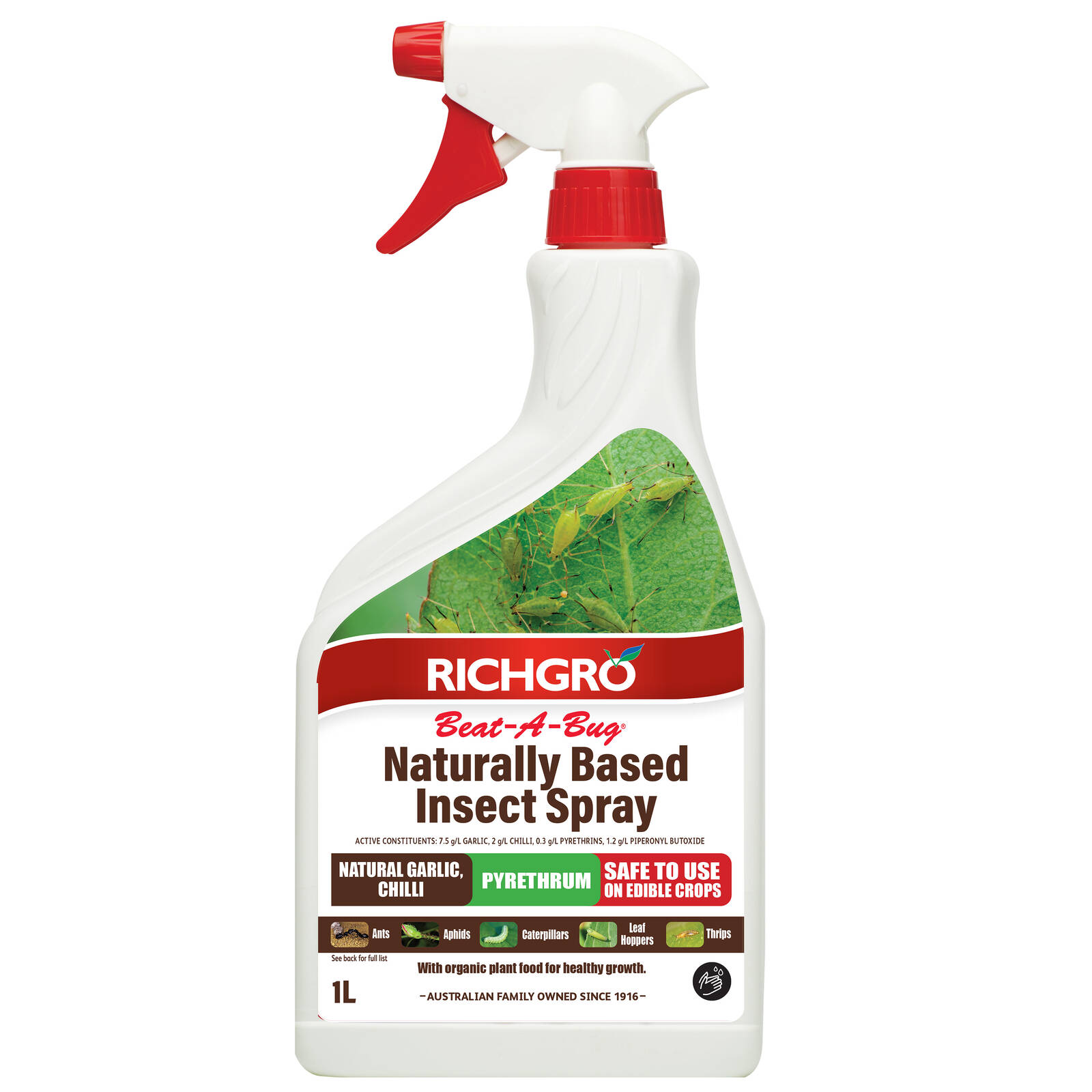 Richgro Beat-A-Bug Naturally Based Insect Spray Concentrate 500ml ...