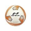 Nivia DOM02 Brace ‎PU Football (Orange, Size 5) | Machine Stitched | 32 Panel | Hobby Playing Ball | Soccer Ball