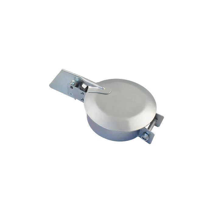 Silent Exhaust Stack Raincap 4-1/2" Zinc Plated