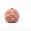 Rayell Urchin Trinket Box Small Dusty Pink 12x10x12cm