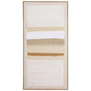 Taupe Lines Iii Oil On Canvas