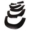 Pocket Style Textured Black Fender Flares For Toyota Hilux Sr5 2015-2018