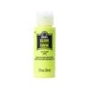 Folk Art Yellow Glow In The Dark Acrylic Paint