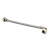 Kinetic 300mm Stainless Steel Flexible Braided Hose Bent Elbow Water Connector