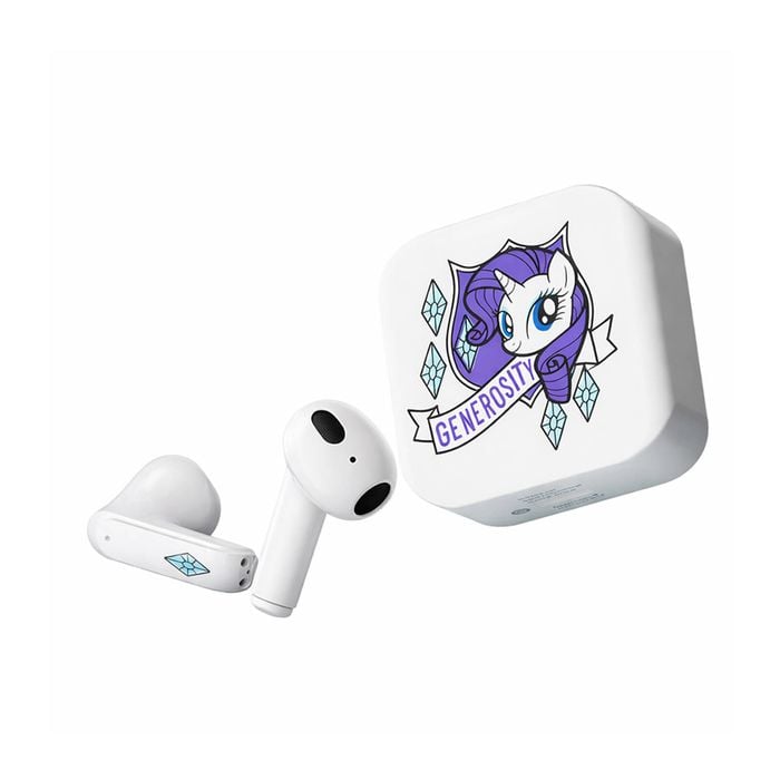 My Little Pony E07 Kids Bluetooth 5.3 Earphones – Hifi Sound – White