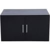 Redfern 800mm Wardrobe Topper Cabinet - Black