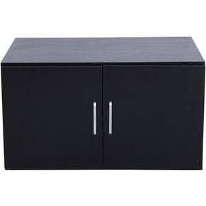Redfern 800mm Wardrobe Topper Cabinet - Black