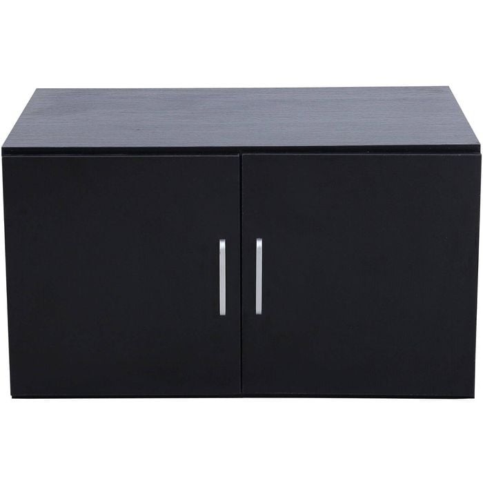 Redfern 800mm Wardrobe Topper Cabinet - Black