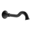 Mondella Matte Black Maestro Classic Bath Spout