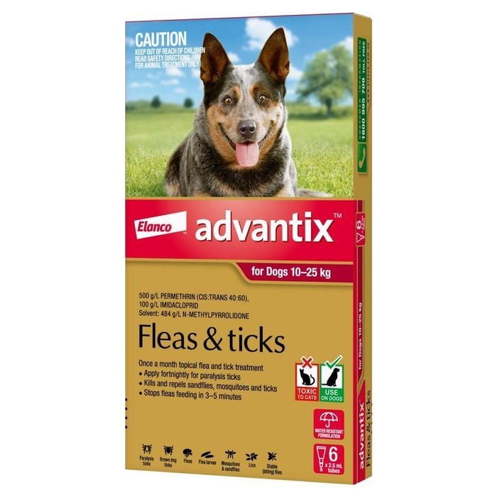 Advantix Dog 10-25kg 6 Pack