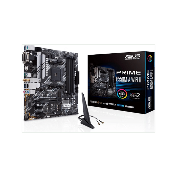 Asus Prime B550M-A-WIFI-II AM4 Micro-ATX Gaming Motherboard [PRIME B550M-A WIFI II]